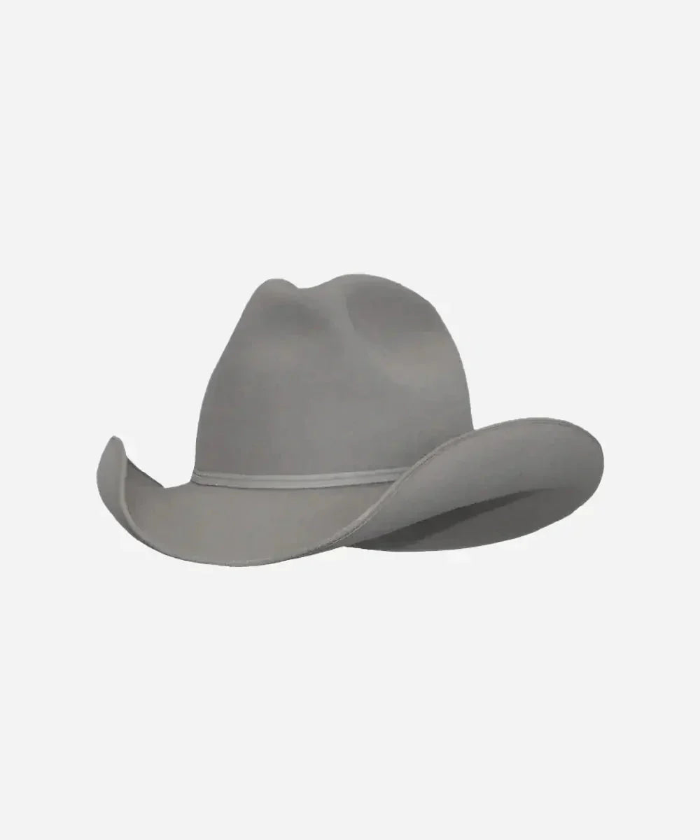 Jimmy Stewart Grey Western Cowboy Hat