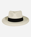 White Corleone Straw Fedora Panama Hat