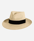 Natural Corleone Fedora Panama Straw Hat