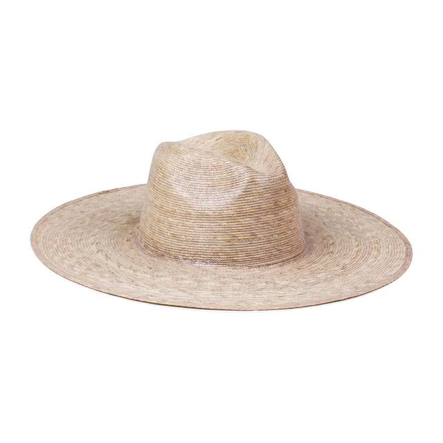 Classic Natural Palm Leaf Fedora Hat