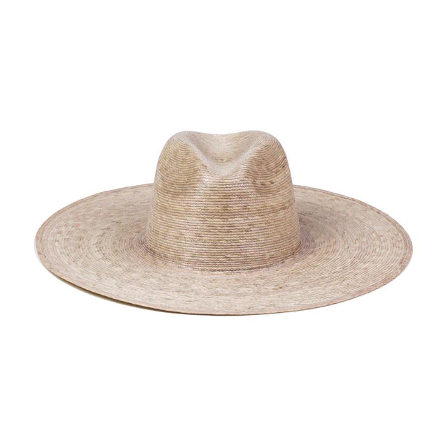 Classic Natural Palm Leaf Fedora Hat