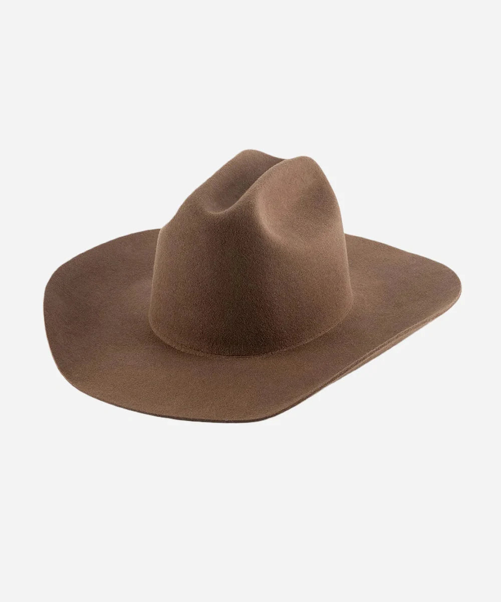 Chocolate Matriarch Brown Cattleman Cowboy Hat