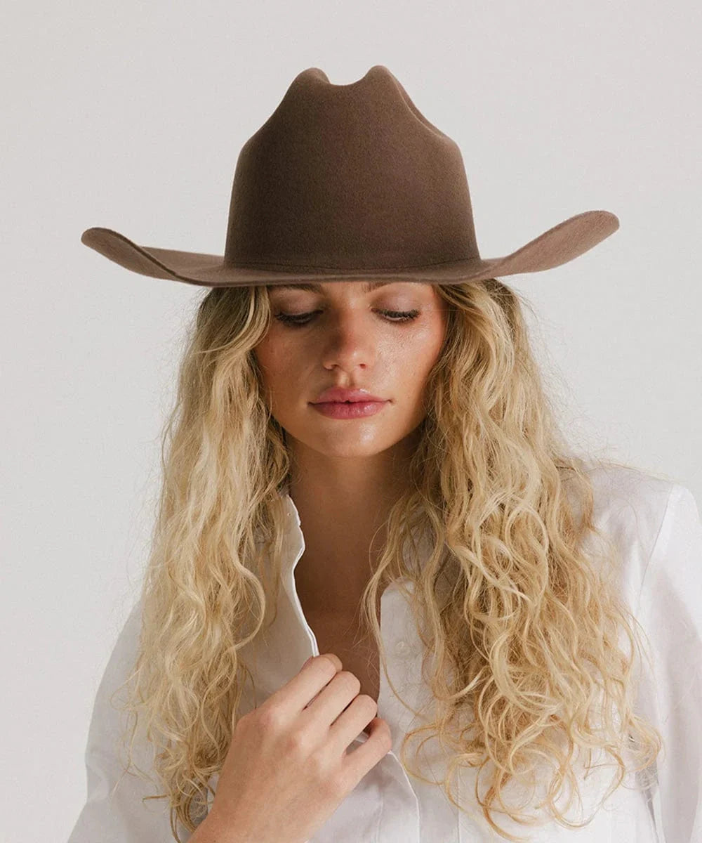 Chocolate Matriarch Brown Cattleman Cowboy Hat