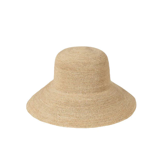 Classic Summer Inca Raffia Straw Sun Hat