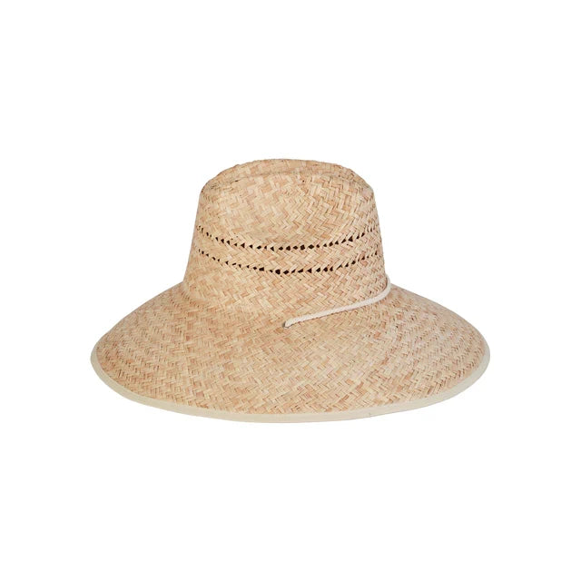 Summer Wide Brim Raffia Bucket Sun Hat