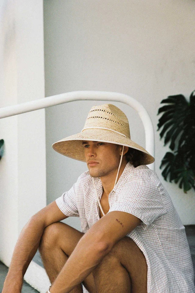 Summer Wide Brim Raffia Bucket Sun Hat