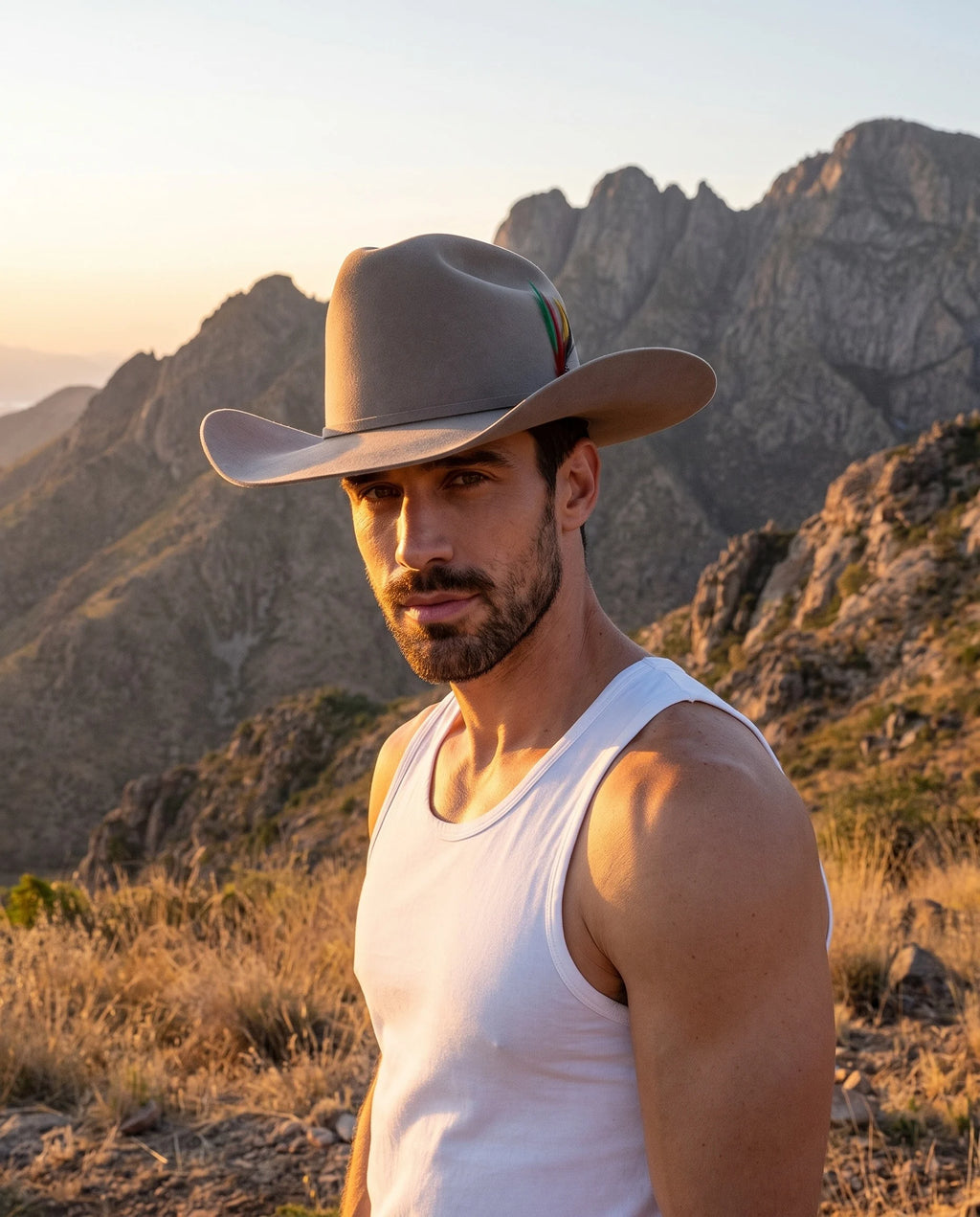 Canyon Grey 6X Felt Cowboy Hat