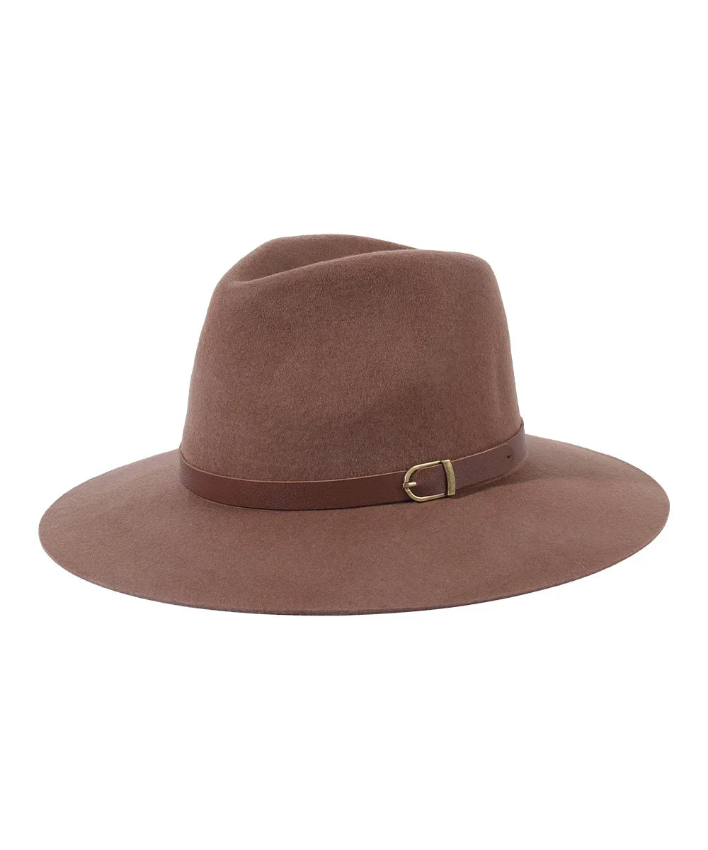Curator Brown Wool Felt Fedora