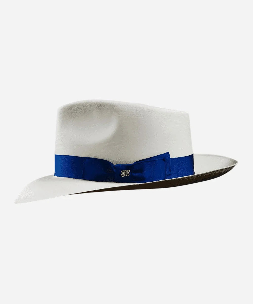 Classic Gatsby White Straw Panama Hat
