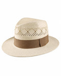 Breathable Conical-top Panama Straw Hat with sun protection