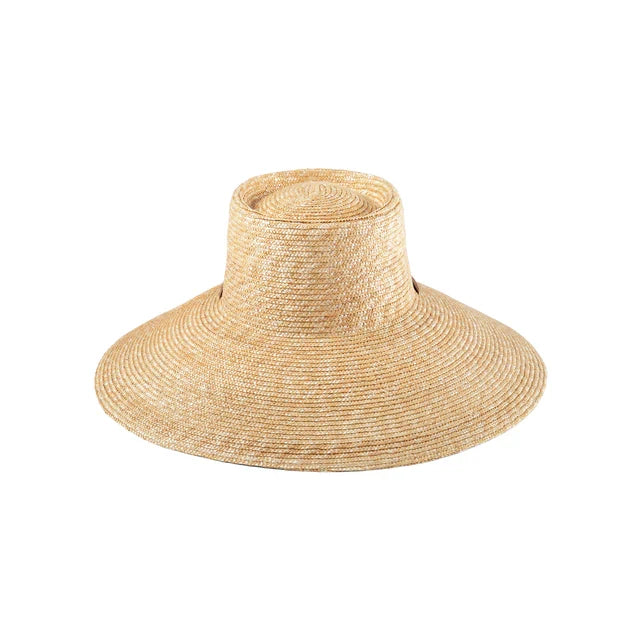 Wheat Wide Brim Golden Straw Bucket Hat