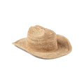 Natural Raffia Cattleman Cowboy Straw Hat