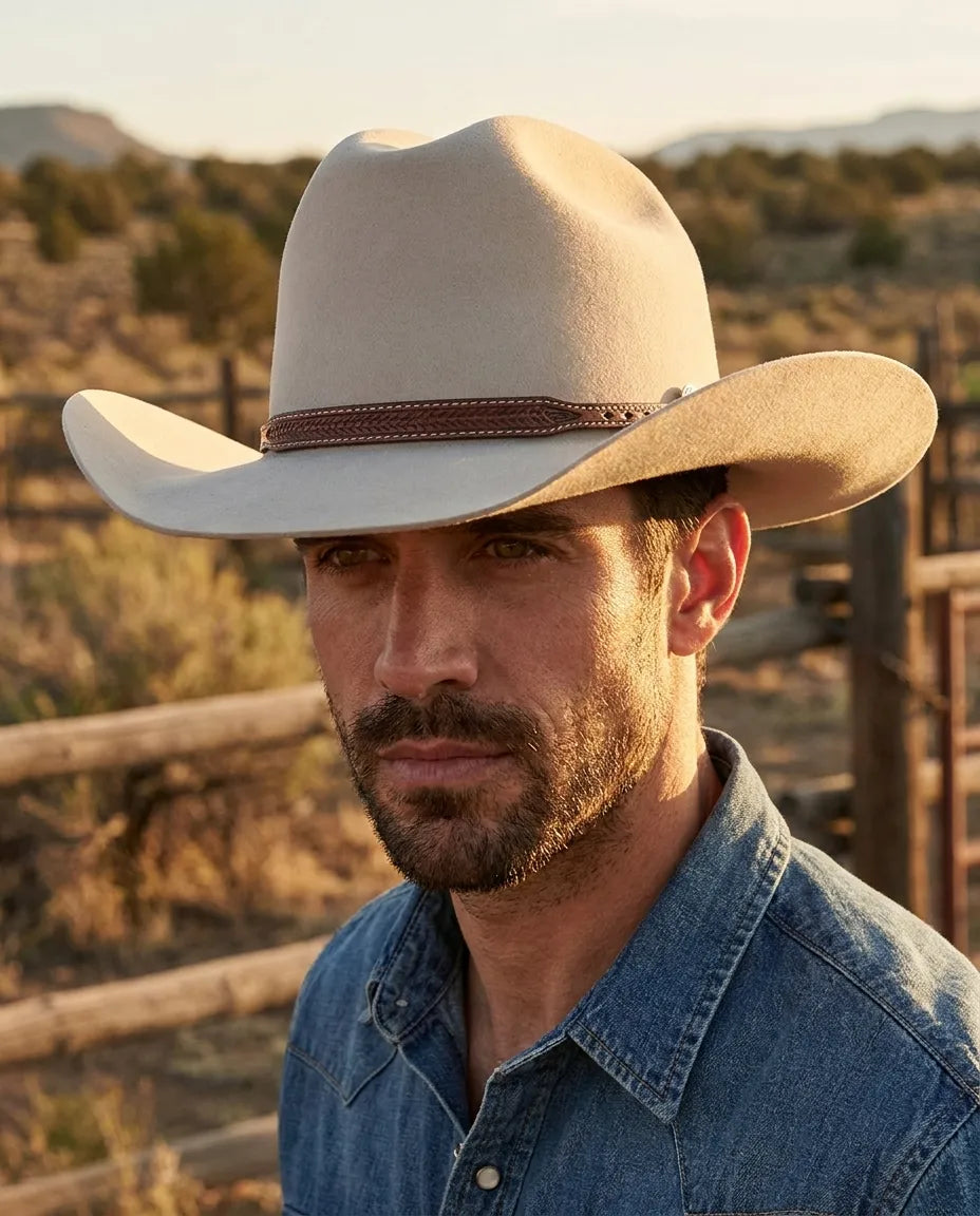 Raylan Givens Wool Felt Western Hat