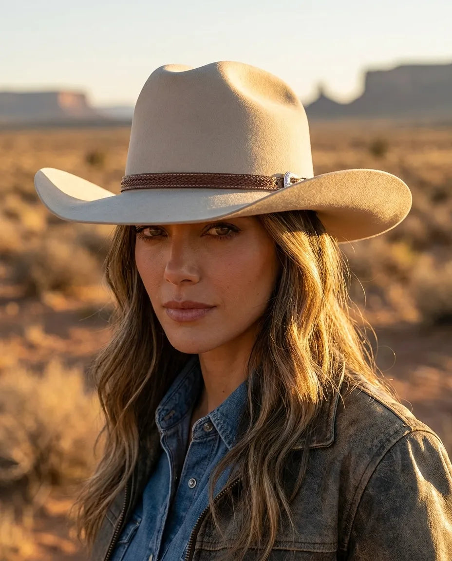 Raylan Givens Wool Felt Western Hat
