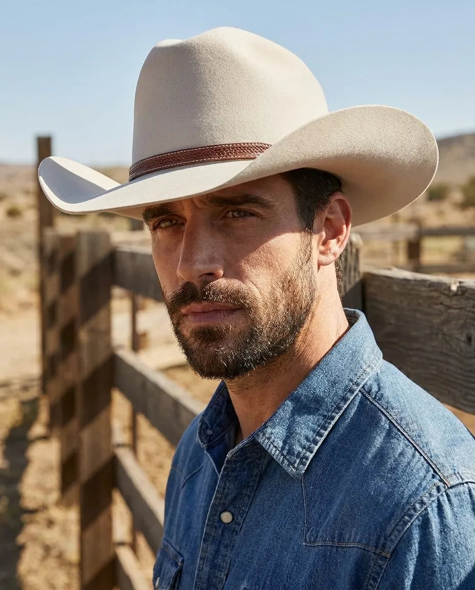 Raylan Givens Wool Felt Western Hat