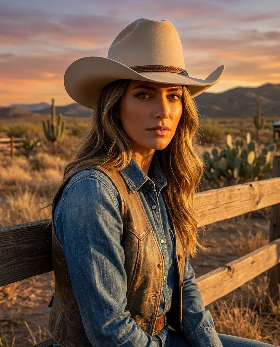 Raylan Givens Wool Felt Western Hat