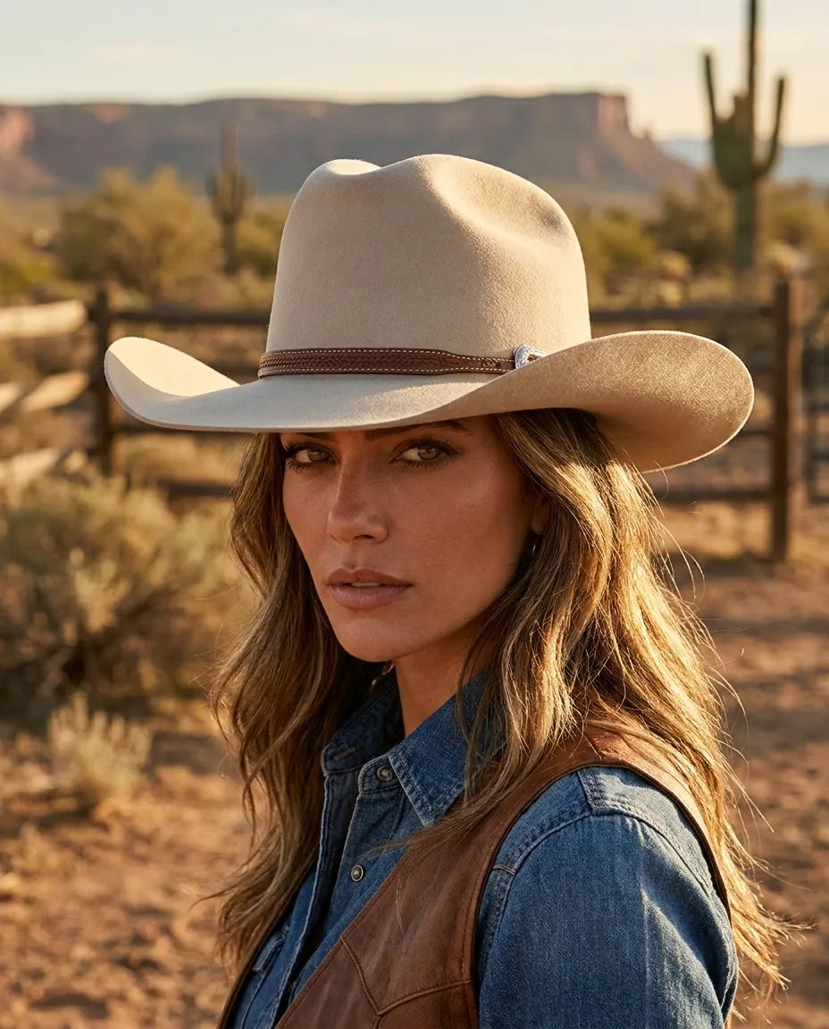 Raylan Givens Wool Felt Western Hat
