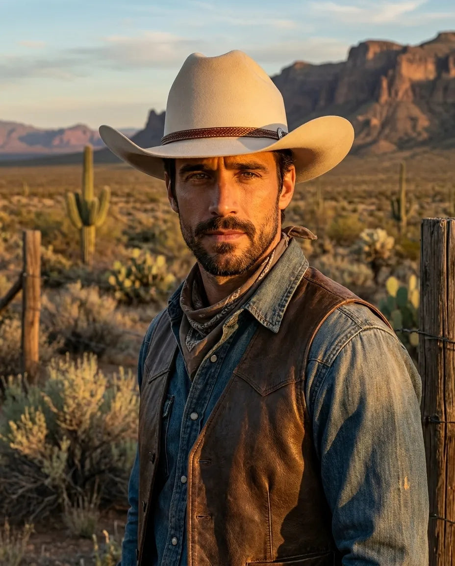 Raylan Givens Wool Felt Western Hat