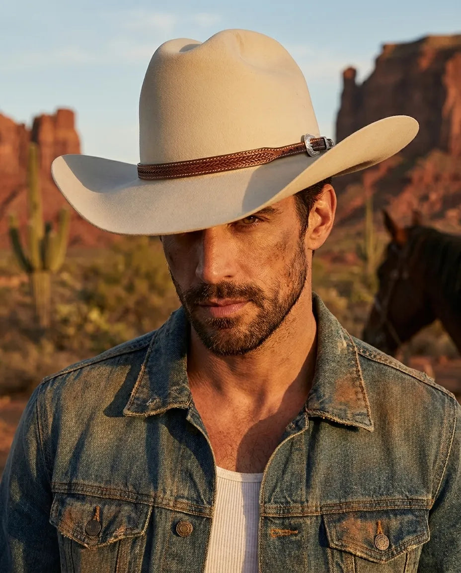 Raylan Givens Wool Felt Western Hat
