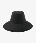 Lubelly Black Wide Brim Canvas Bucket Hat